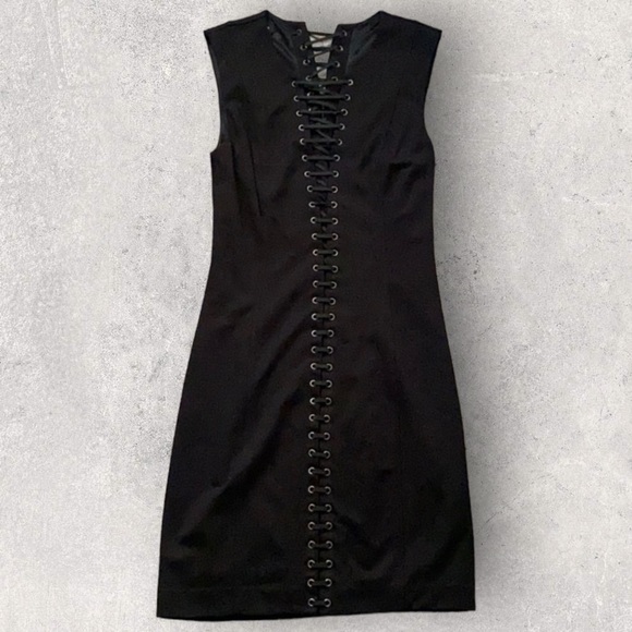 bebe Dresses & Skirts - Bebe • Black Cocktail Dress LBD • XS
